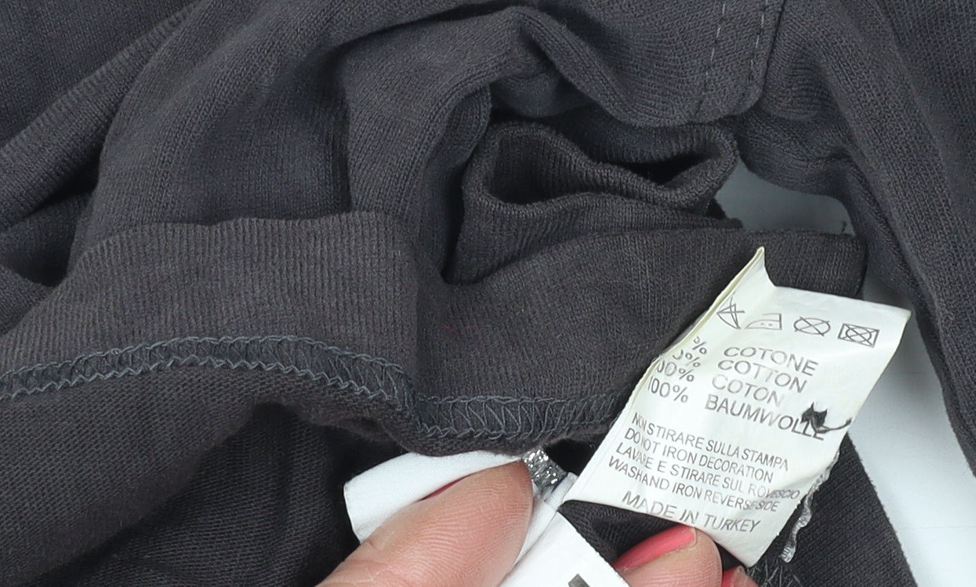 Baci & Abbracci Men's Black Polo in Size M with Logo