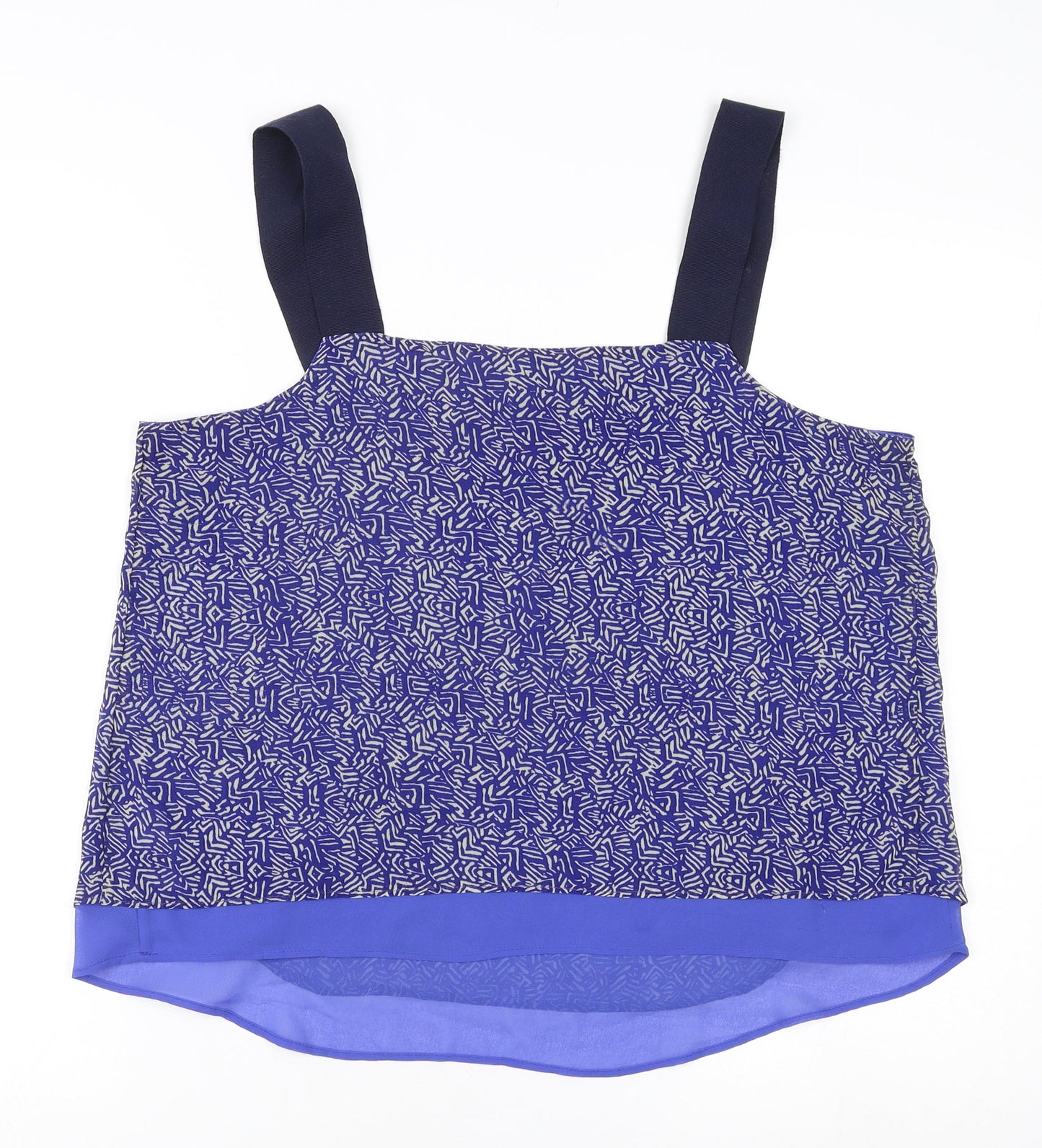 Womens UK Size 14 NEXT Blue Camisole Tank