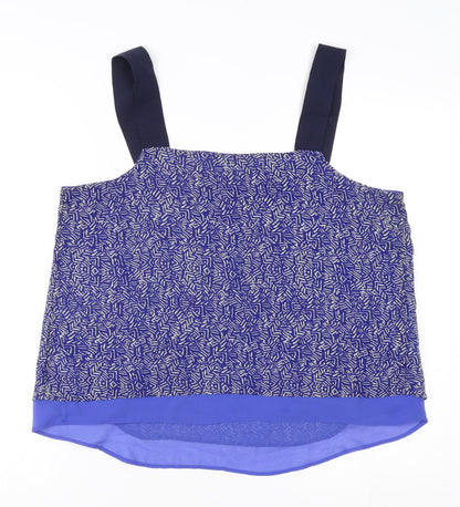 Womens UK Size 14 NEXT Blue Camisole Tank