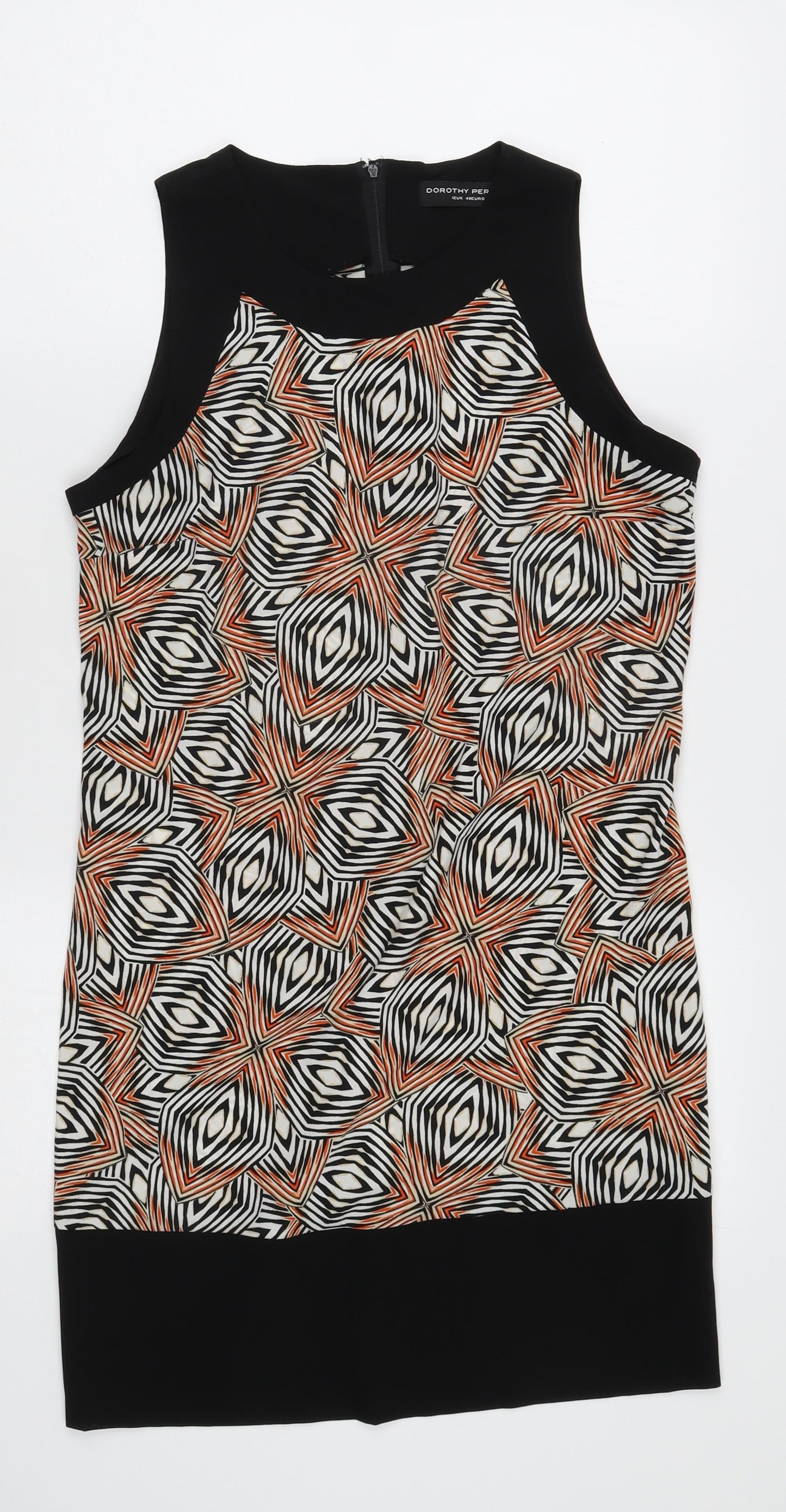 Dorothy Perkins Women's Size 10 Geometric Shift Dress