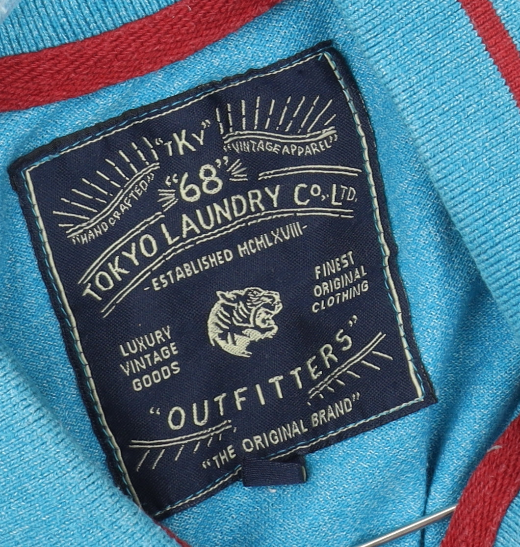 Tokyo Laundry Men's Blue Polo M