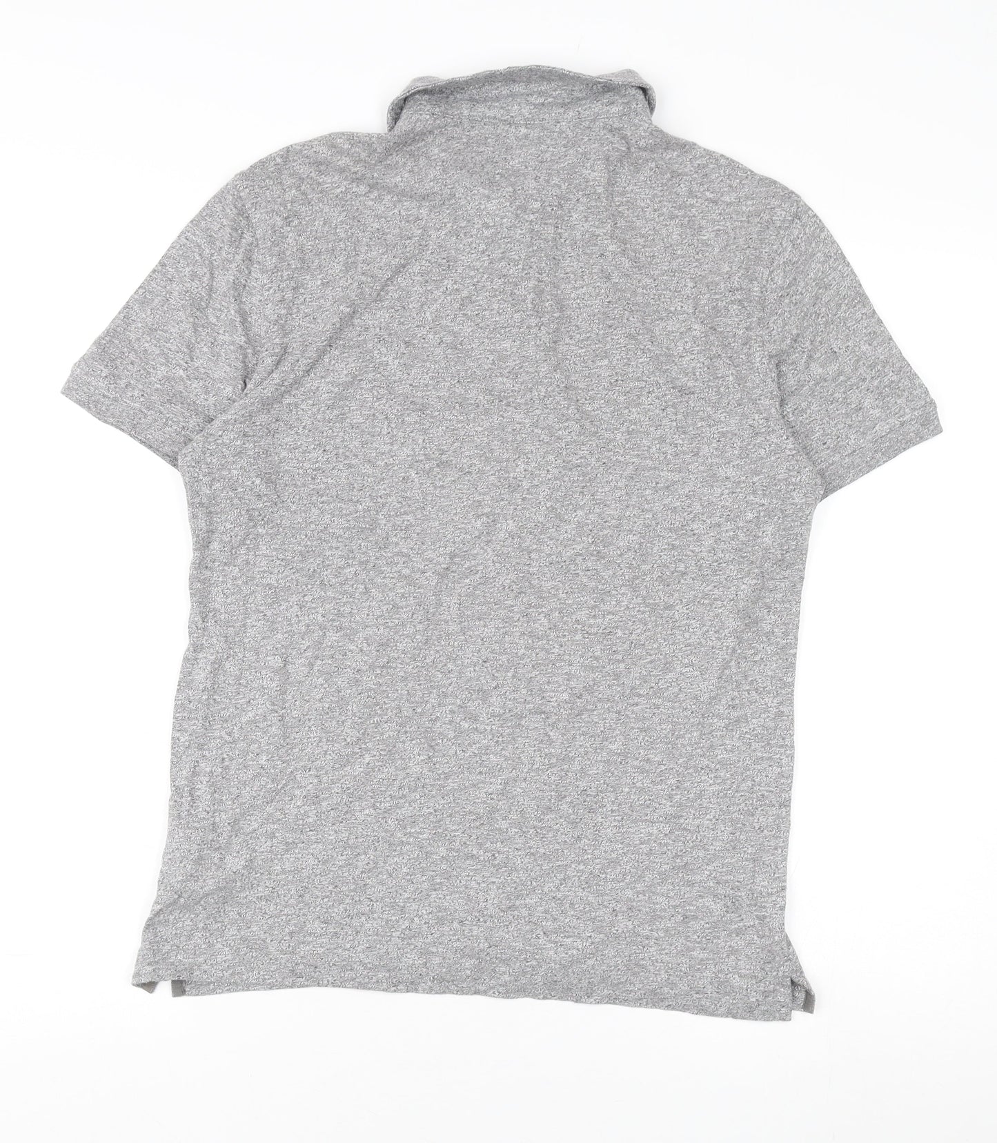 GAP Men's Grey Polo Shirt S Cotton Blend Casual