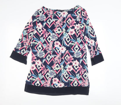 Womens UK Size 10 Marks and Spencer Multicoloured Tunic