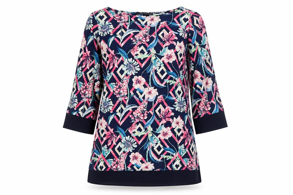 Womens UK Size 10 Marks and Spencer Multicoloured Tunic