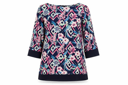 Womens UK Size 10 Marks and Spencer Multicoloured Tunic