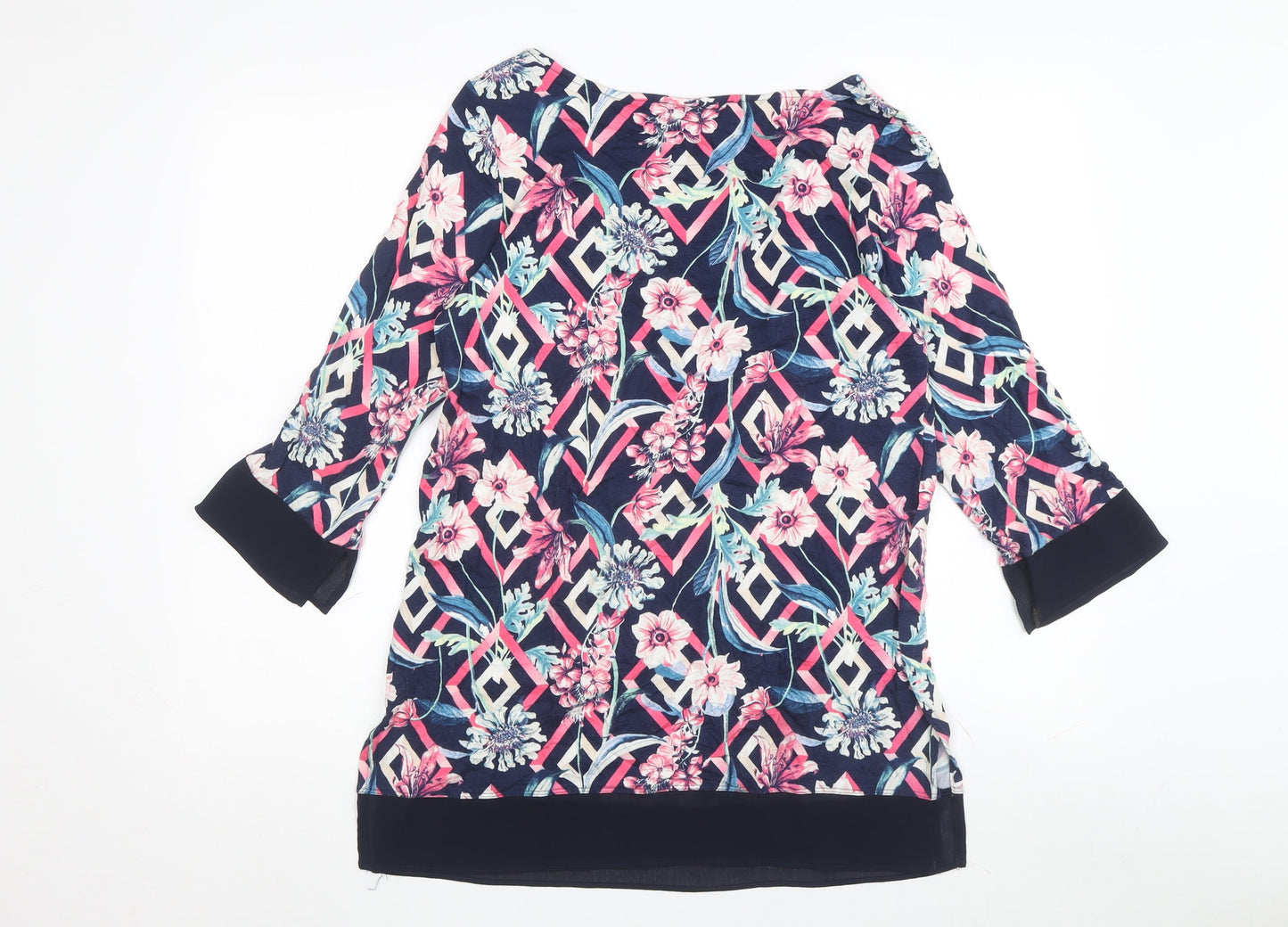 Womens UK Size 10 Marks and Spencer Multicoloured Tunic