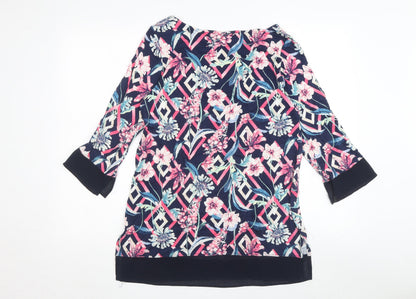 Womens UK Size 10 Marks and Spencer Multicoloured Tunic