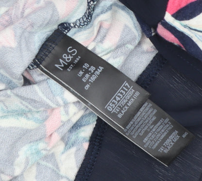 Womens UK Size 10 Marks and Spencer Multicoloured Tunic