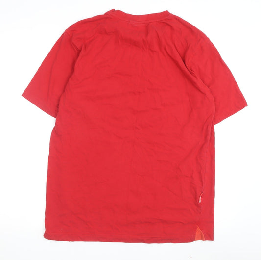Slazenger Men's Red Crew Neck Medium T-Shirt