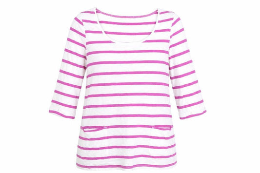 Womens UK Size 8 White Stuff Multicoloured Basic T-Shirt