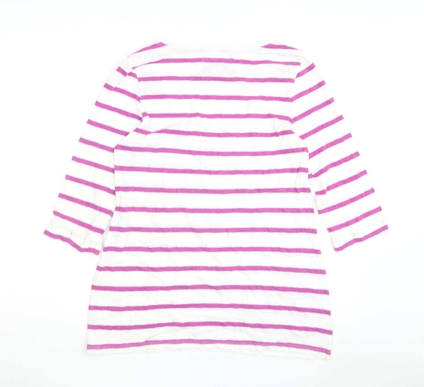 Womens UK Size 8 White Stuff Multicoloured Basic T-Shirt
