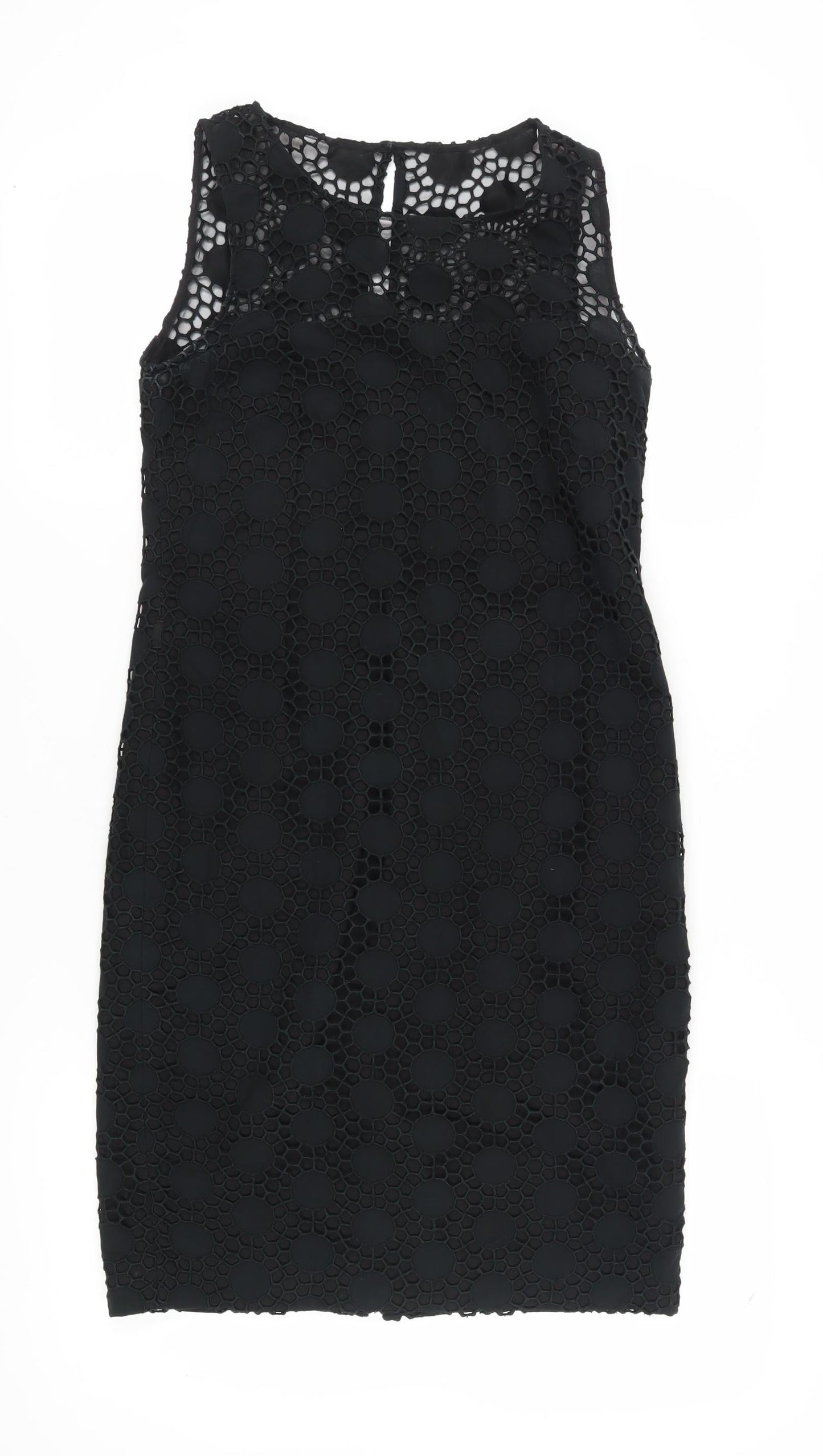 L.K. Bennett Women's Black Sleeveless Sheath Dress, Size 6