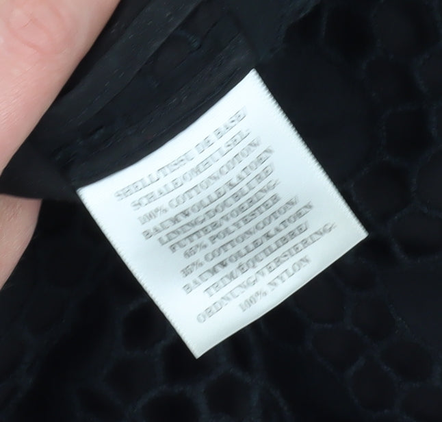 L.K. Bennett Women's Black Sleeveless Sheath Dress, Size 6