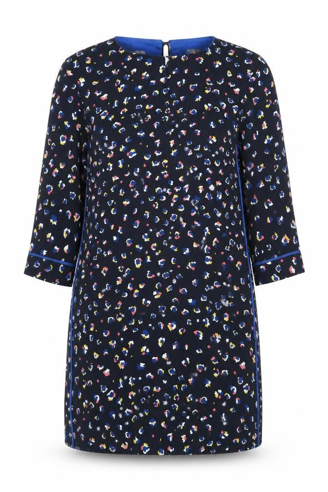 Oliver Bonas Women's Multicoloured Shift Dress Size 10