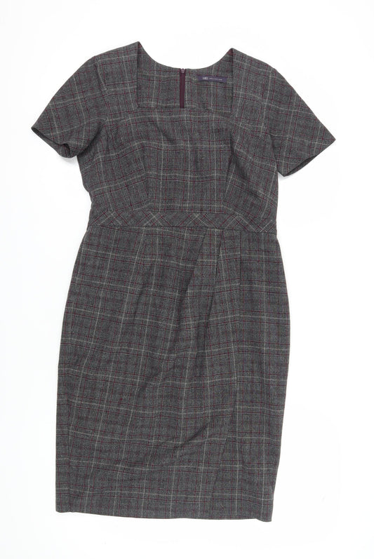 Marks and Spencer Women Grey Sheath Dress Size 12