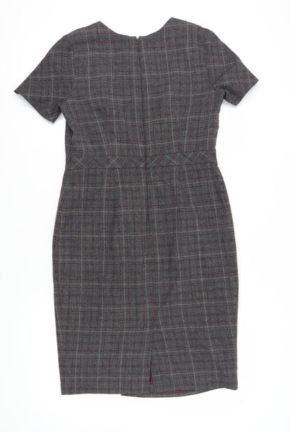 Marks and Spencer Women Grey Sheath Dress Size 12