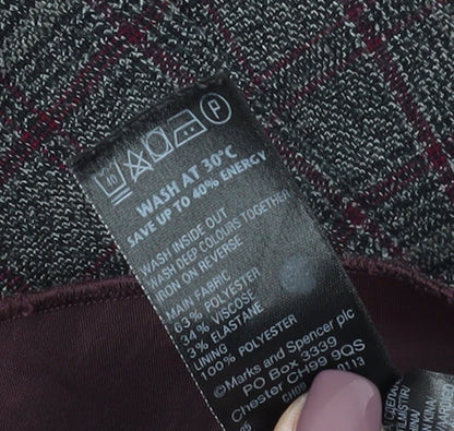 Marks and Spencer Women Grey Sheath Dress Size 12