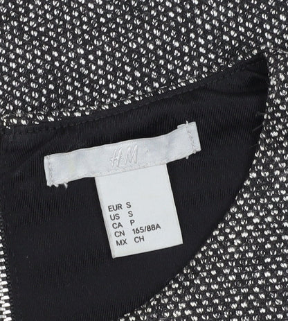 H&M Women's Black A-Line Dress Small