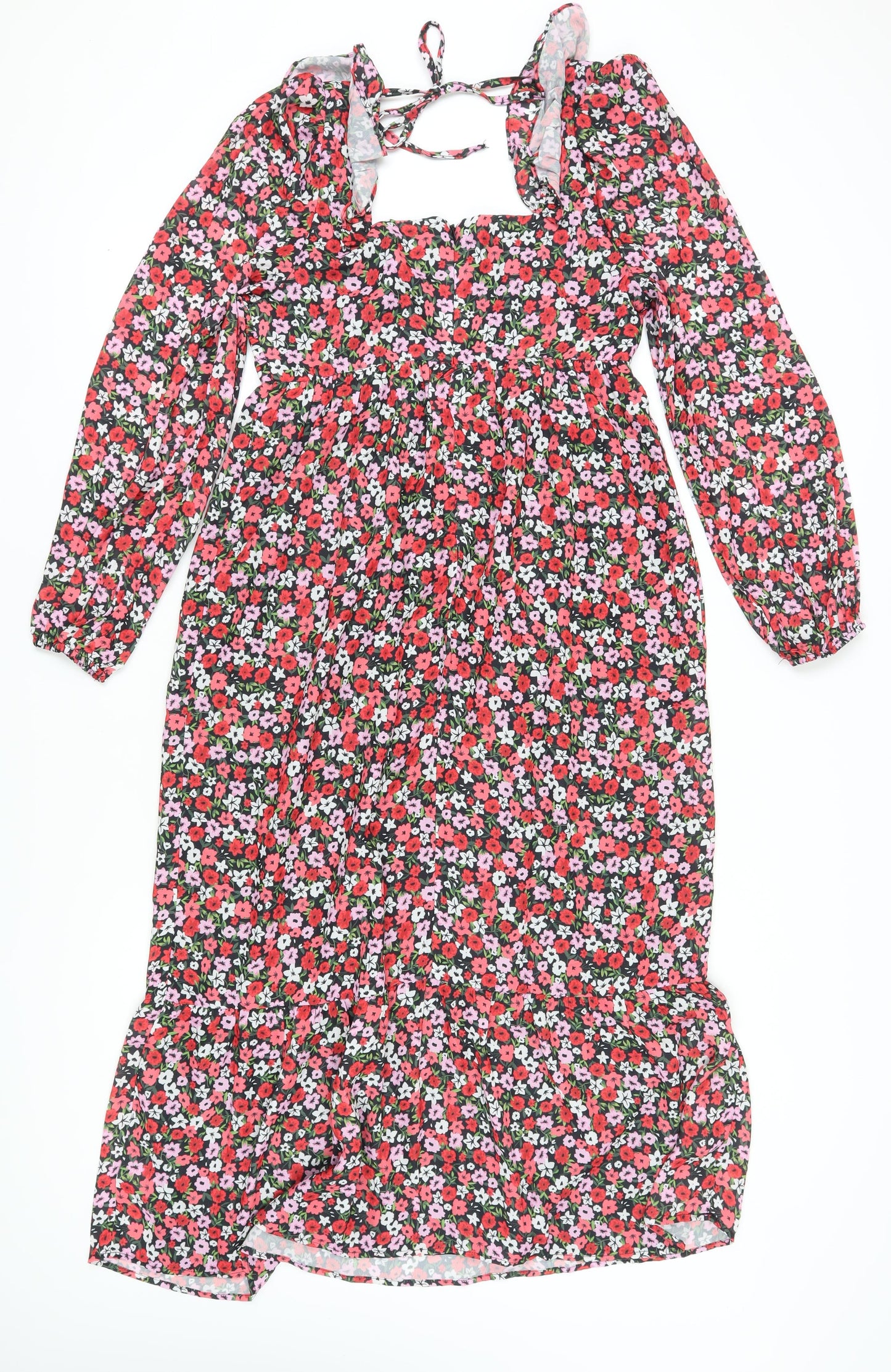 The Frolic Women's Floral Midi A-Line Dress Size 12