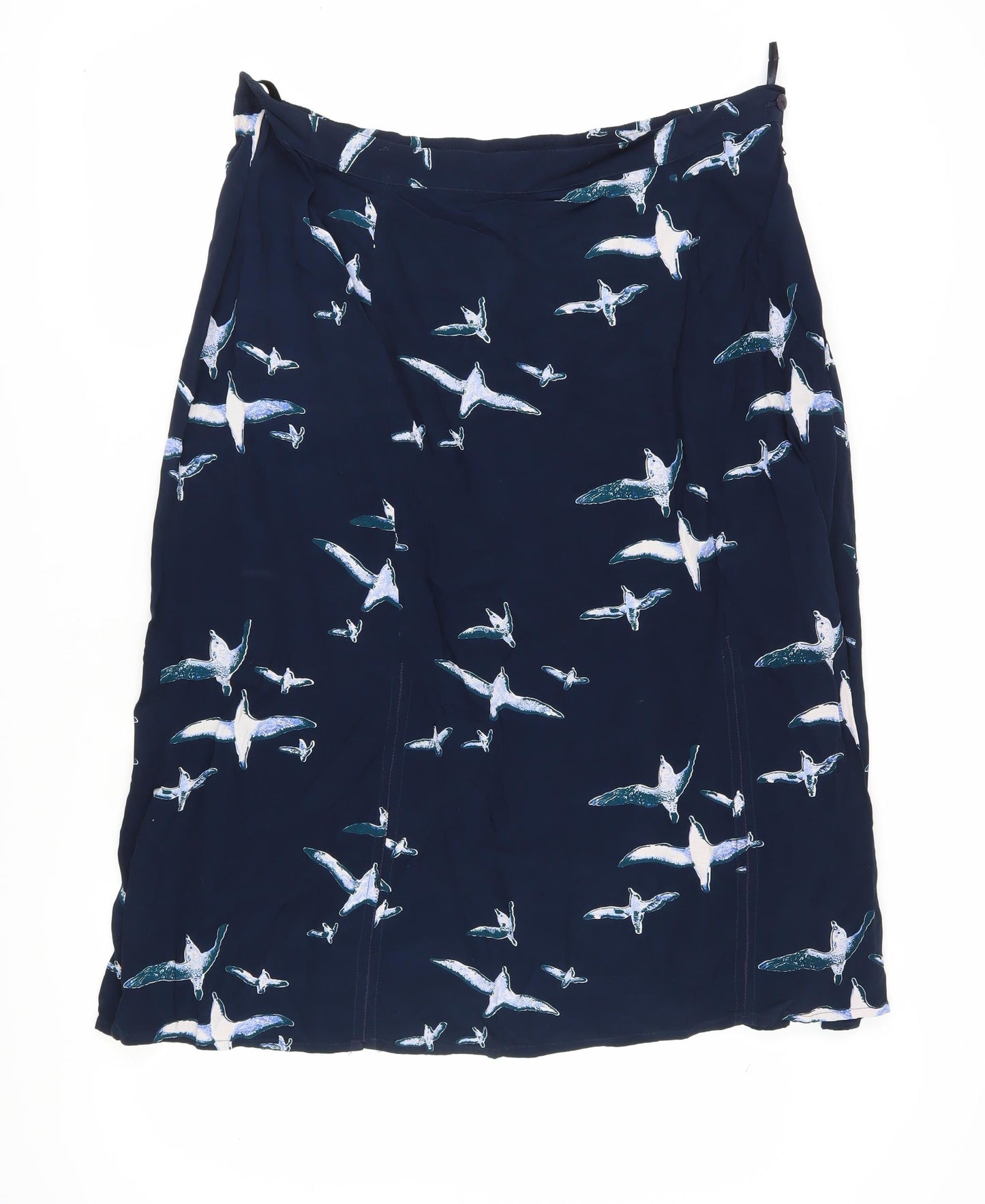 Kaleidoscope Women's Blue Animal Print Skirt Size 24