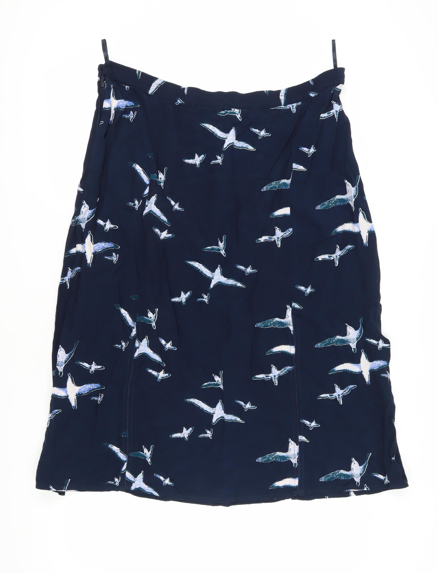 Kaleidoscope Women's Blue Animal Print Skirt Size 24