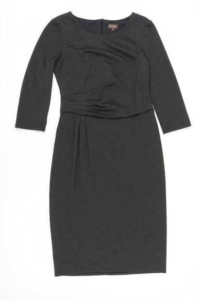 Phase Eight Women's Black Sheath Dress Size 10