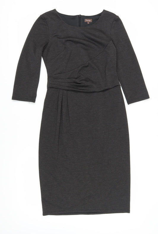 Phase Eight Women's Black Sheath Dress Size 10