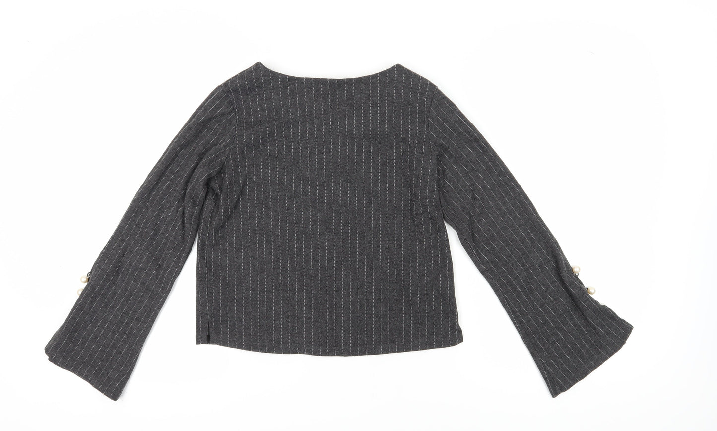 Womens UK Size 10 River Island Grey  T-Shirt
