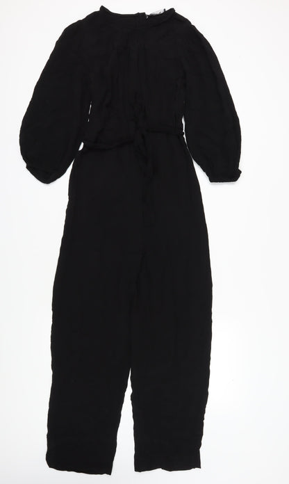 Marks and Spencer Women’s Black Long Sleeve Jumpsuit Size 10