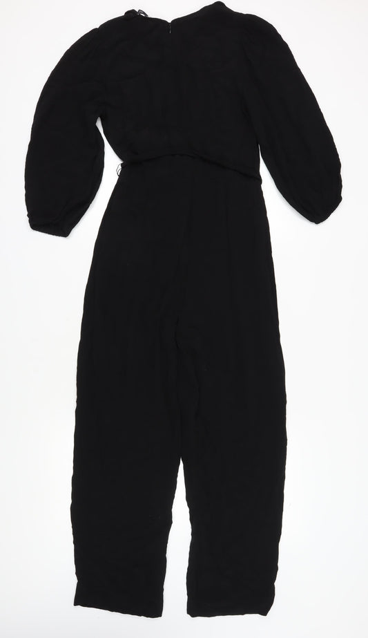Marks and Spencer Women’s Black Long Sleeve Jumpsuit Size 10