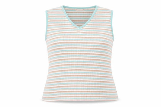 Womens UK Size XL Bonmarché Multicoloured Basic Tank