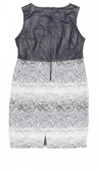 Marks and Spencer Women's Multicoloured Sheath Dress Size 16