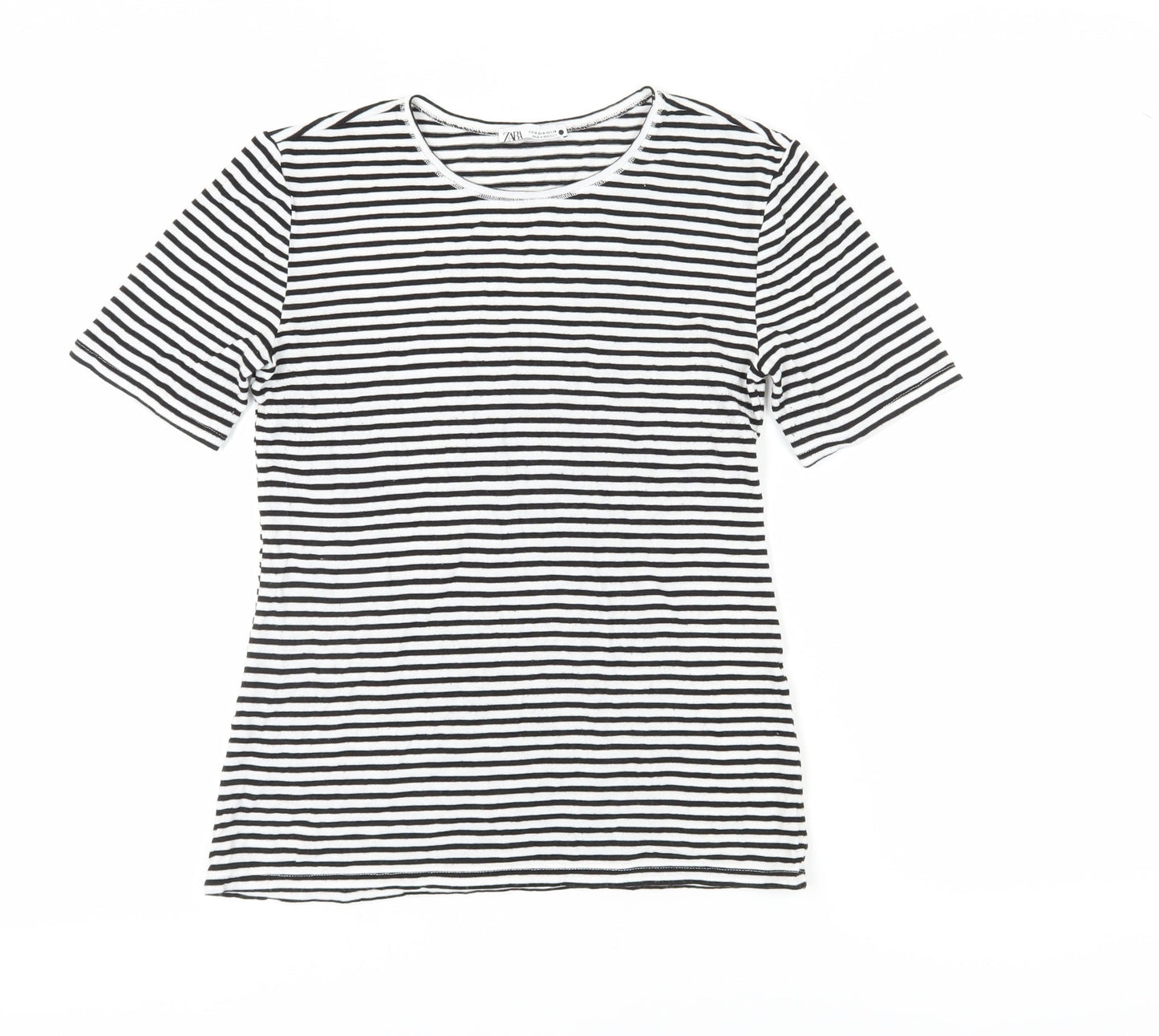 Womens UK Size M Zara Black  T-Shirt