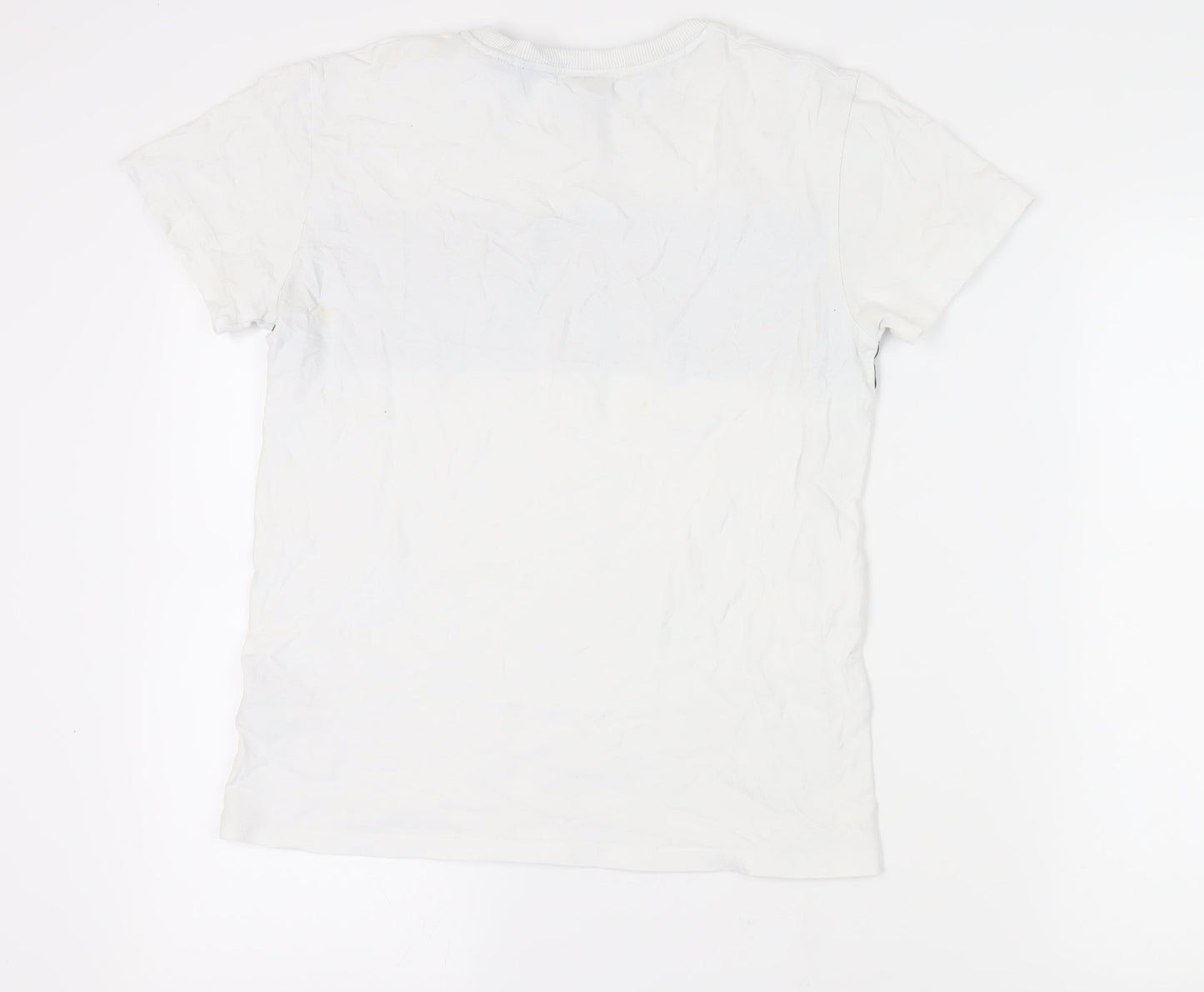 Superdry Men's White Vintage T-Shirt Size S