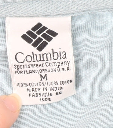 Mens UK Size M Columbia Blue  T-Shirt