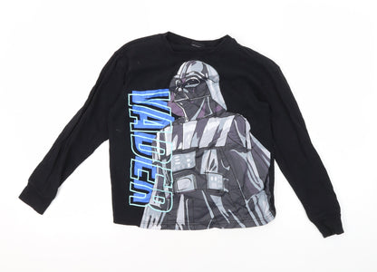 Star Wars Boys Black Hoodie 11 Years Darth Vader Graphic
