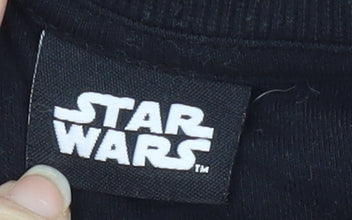 Star Wars Boys Black Hoodie 11 Years Darth Vader Graphic