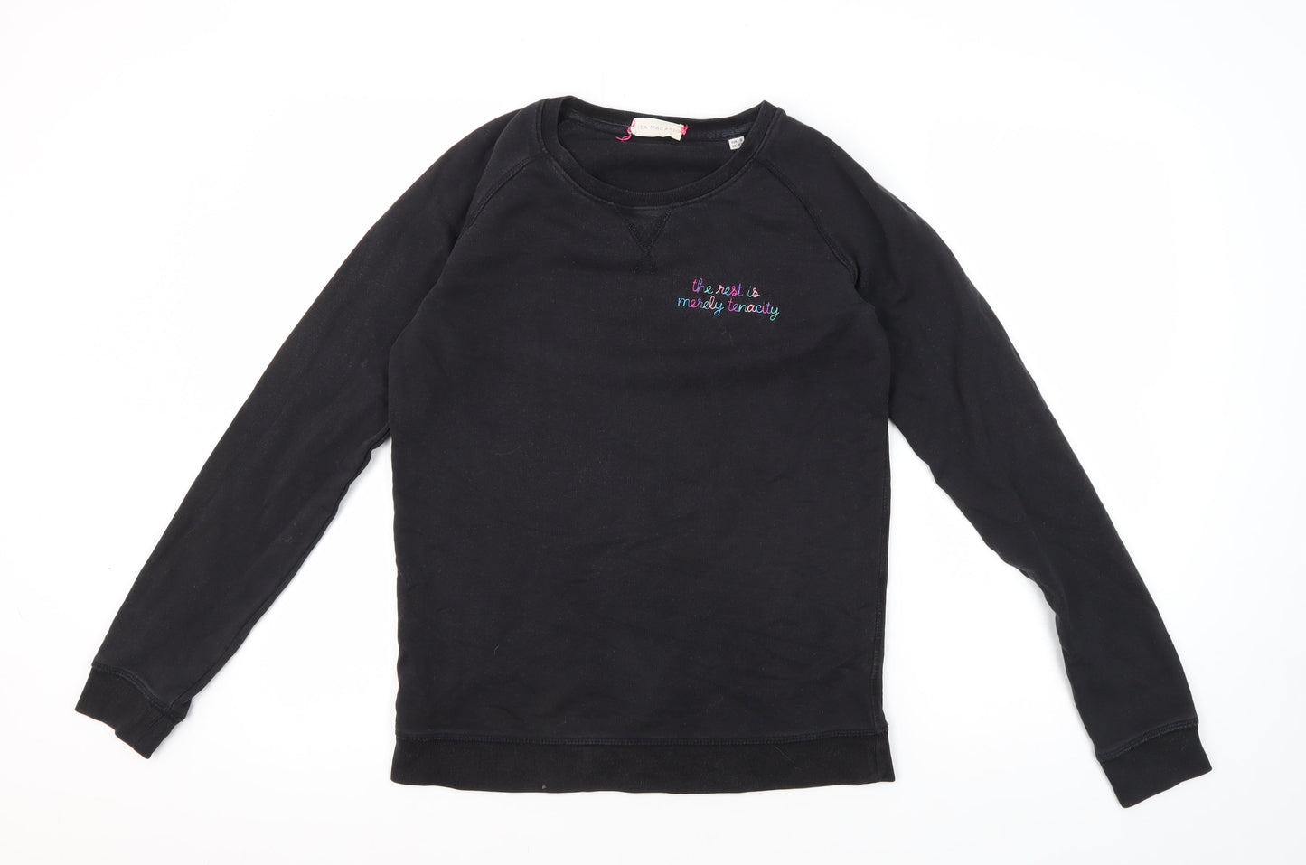 Lisa Macario Women's Black Pullover Sweatshirt