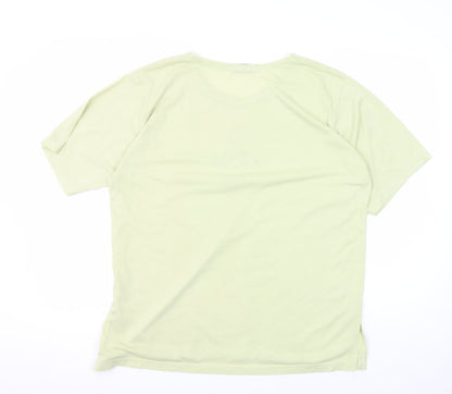 Hoang Collection Green Embroidered XL T-Shirt