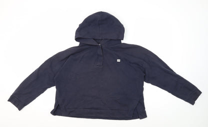 Womens UK Size 14 Jack Wills Blue Pullover Hoodie