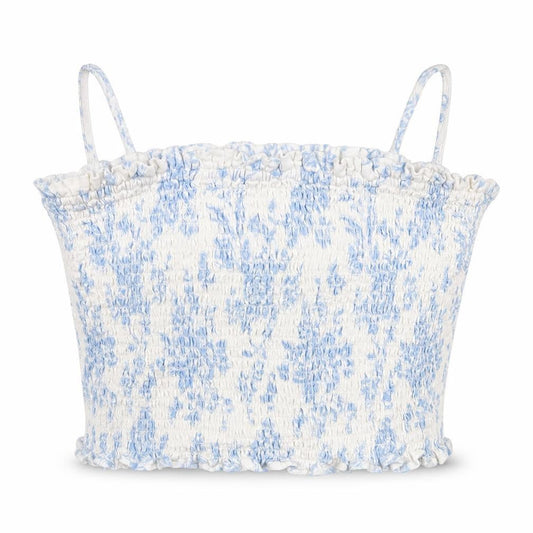 Front view of Marks & Spencer Teens White Cropped Camisole, size 4