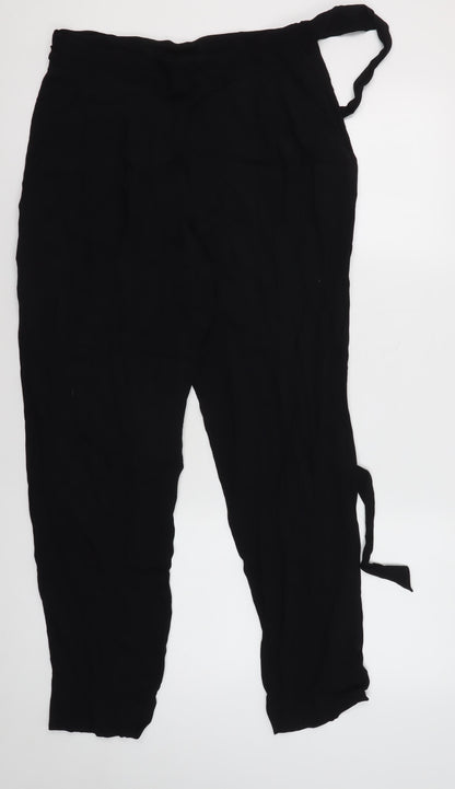 Womens UK Size 4 DKNY   Black Trousers