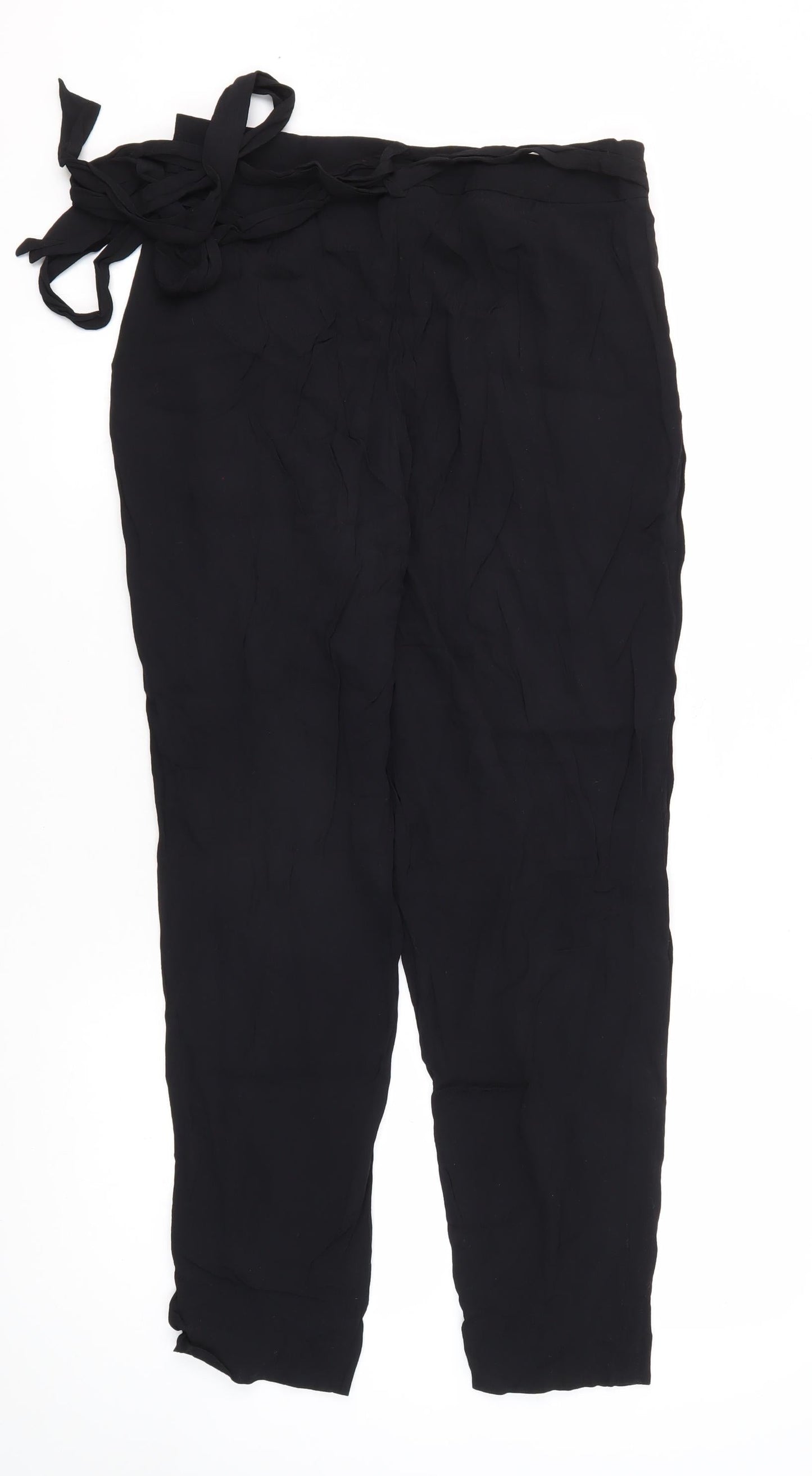 Womens UK Size 4 DKNY   Black Trousers