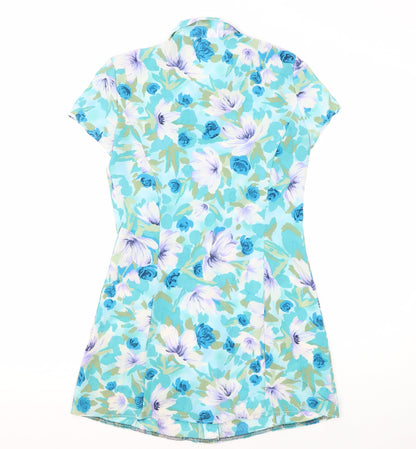 Benson and Smith Women Floral Shirt Dress S Multicoloured
