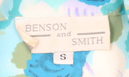 Benson and Smith Women Floral Shirt Dress S Multicoloured