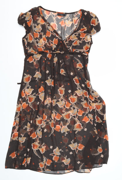 Next Women's Multicoloured Floral Dress 12