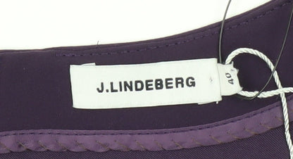 J. Lindeberg Women's Purple Sleeveless Blouse Size 12