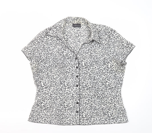 Womens UK Size 18 Alex & Co. Multicoloured  Button-Up