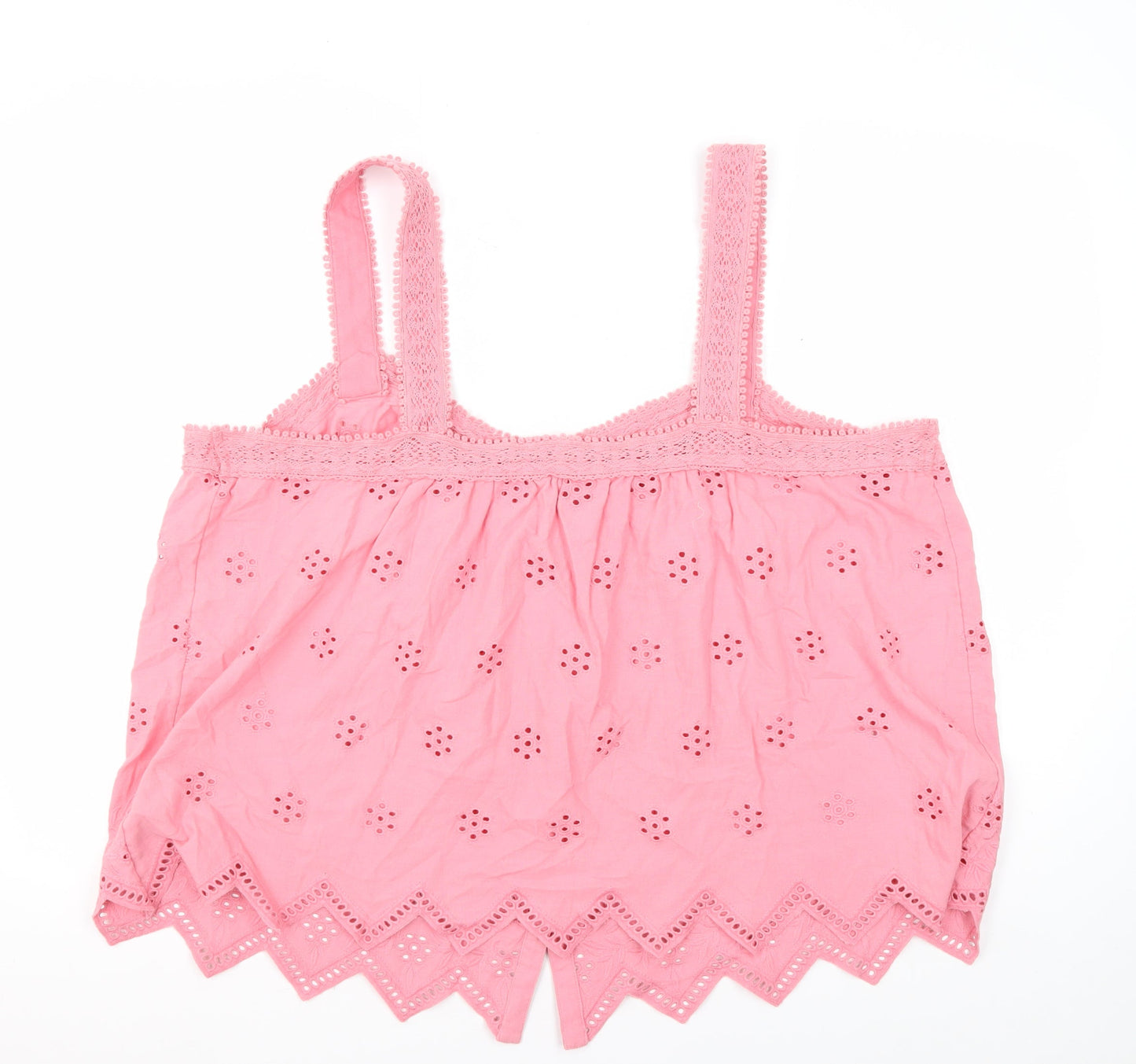 Womens UK Size 22 Marks and Spencer Pink Camisole Blouse