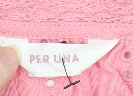 Womens UK Size 22 Marks and Spencer Pink Camisole Blouse